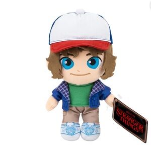 Stranger Things Dustin Henderson Plush - 8” Soft Plush with Special Embroidery
